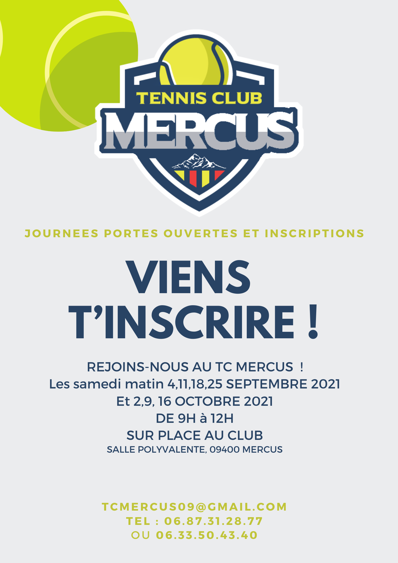 supports print affiche tenis