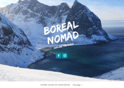 Site internet Boreal Nomad